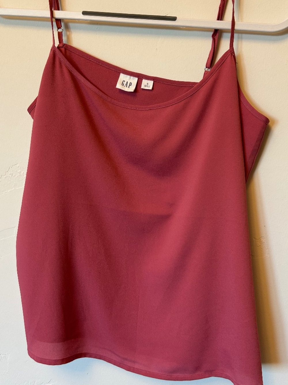 Gap Pink Camisole Strap Tank Top (S)